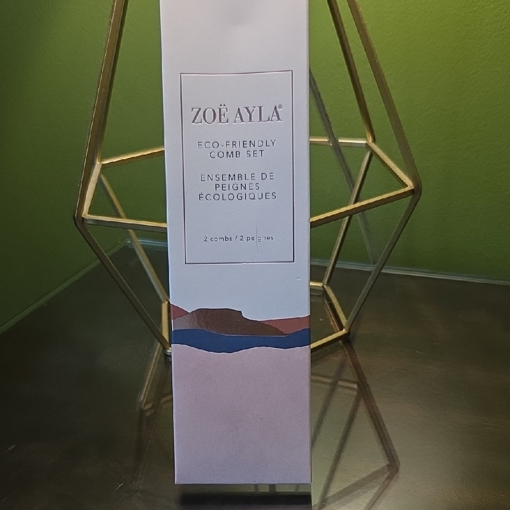 Zoe Ayla Eco-Friendly Comb Set (2 combs)